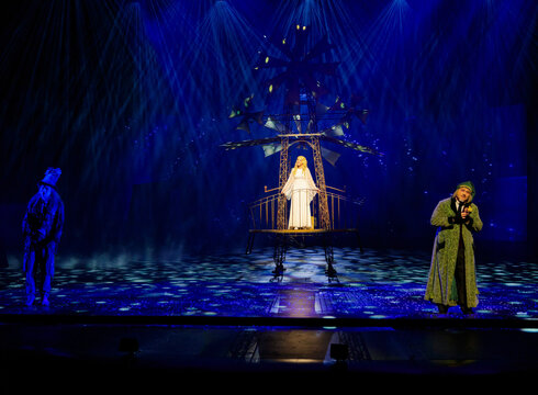 Szenenfoto aus dem Musical "Der Geist der Weihnacht"