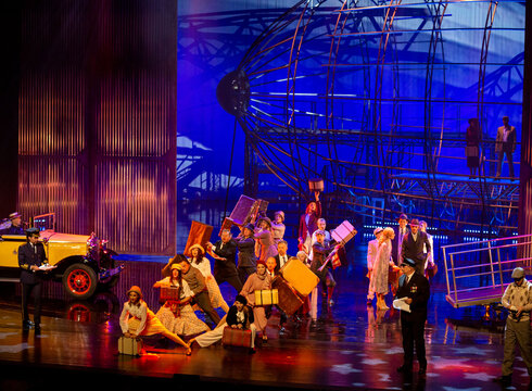 Zur Festspielhaus-Website Das Foto zeigt eine Szene aus "Zeppelin - das Musical". Foto: ©Michael Böhmländer